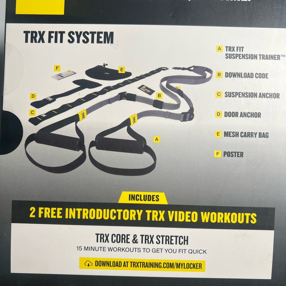 NWOT Never Used TRX System